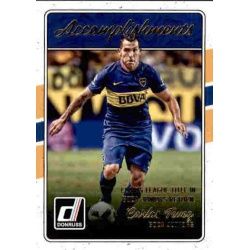 Carlos Tevez Accomplishments 7 Donruss Soccer 2016-17