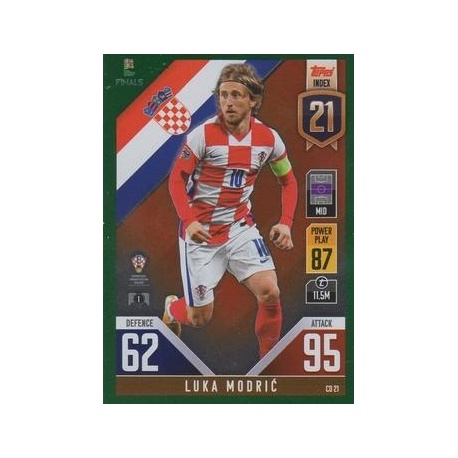Luka Modrić Croatia Green CD 21
