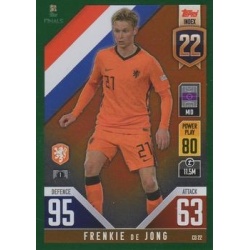 Frenkie de Jong Netherlands Green CD 22