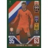 Comprar Online Frenkie de Jong Green Countdown Cards Match Attax 101 Uefa Nations League 22-23