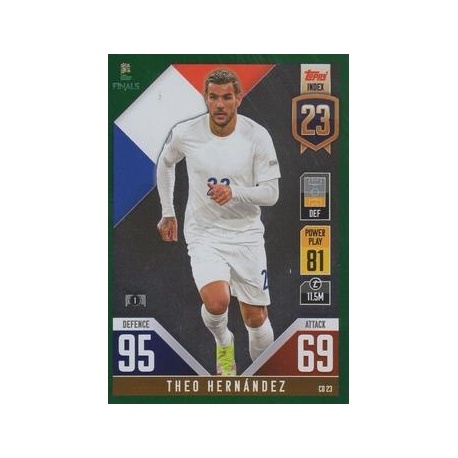Theo Hernández France Green CD 23