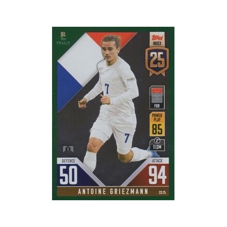 Antoine Griezmann France Green CD 25