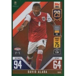 David Alaba Austria Green CD 29