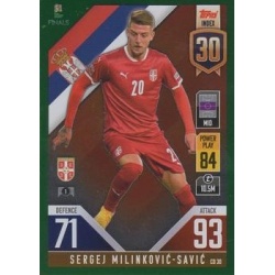 Sergej Milinković-Savić Serbia Green CD 30