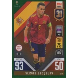 Sergio Busquets Spain Green CD 31