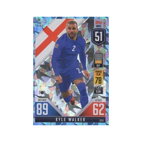 Kyle Walker England Blue Crystal CD 51