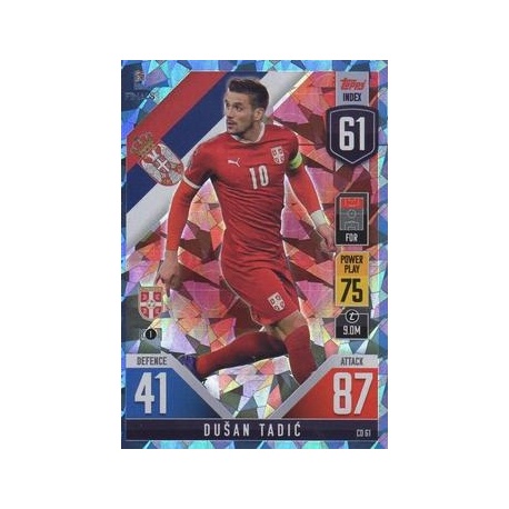 Dusan Tadic Serbia Blue Crystal CD 61