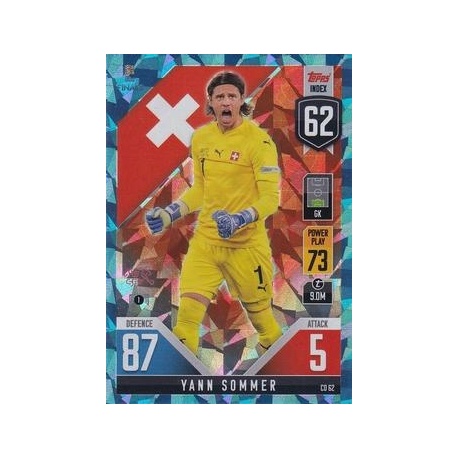 Yann Sommer Switzerland Blue Crystal CD 62