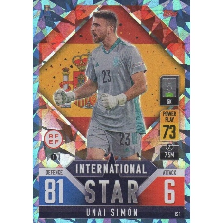 Unai Simón Spain Blue Crystal IS 1