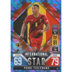 Youri Tielemans Belgium Blue Crystal IS 7