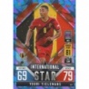 Cromos de Fútbol Youri Tielemans Blue Crystal International Star Topps Match Attax 101 Nations League 2022-23