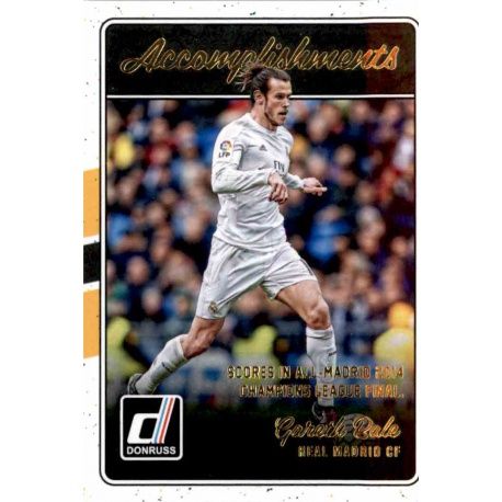Gareth Bale Accomplishments 18 Donruss Soccer 2016-17