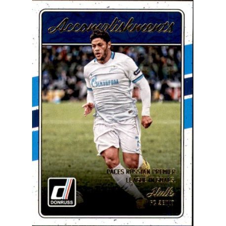 Hulk Accomplishments 20 Donruss Soccer 2016-17
