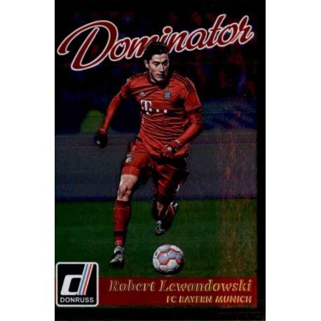 Robert Lewandowski Dominator 1 Donruss Soccer 2016-17