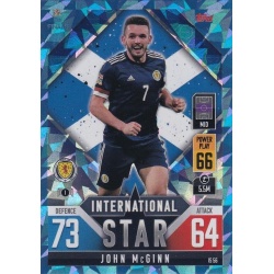 John McGinn Scotland Blue Crystal IS 56
