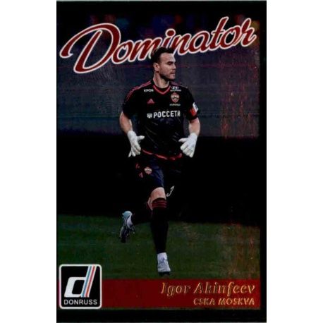 Igor Akinfeev Dominator 4 Donruss Soccer 2016-17