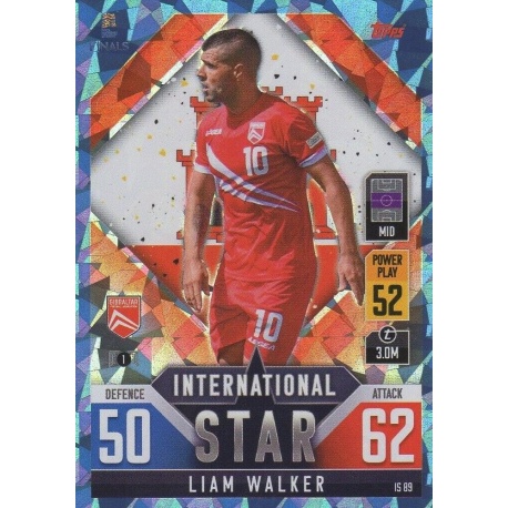 Liam Walker Gibraltar Blue Crystal IS 89