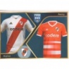 Venta Cromo de Jersey River Plate Panini Fifa 365 The Golden World Of Football 2023