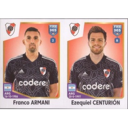 Franco Armani - Ezequiel Centurión River Plate 6