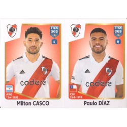Milton Casco - Paulo Díaz River Plate 8