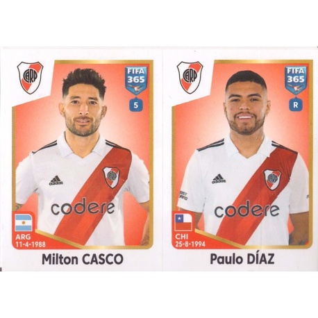 Milton Casco - Paulo Díaz River Plate 8