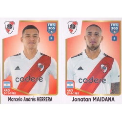 Marcelo Andrés Herrera - Jonatan Maidana River Plate 9