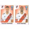 Sale Sticker of Emanuel Mammana - David Martínez River Plate Panini Fifa 365 Stickers 2023