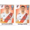 Offer Sticker Juan Fernando Quintero - Santiago Simón River Plate Panini Fifa 365 The Golden World Of Football 2023