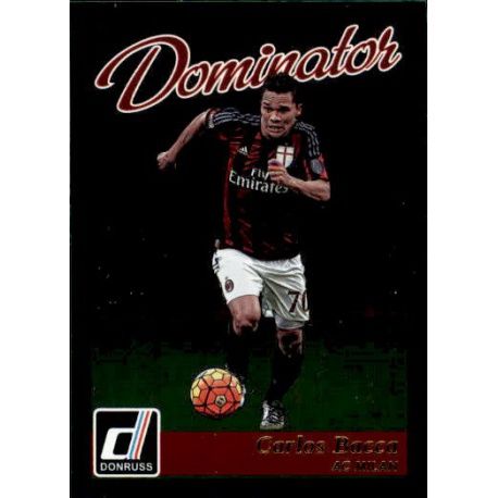 Carlos Bacca Dominator 10 Donruss Soccer 2016-17