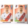 Sale Cards Bruno Zuculini - Lucas Beltrán River Plate Panini Fifa 365 Stickers 2023