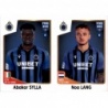 Sale Sticker of Abakar Sylla - Noa Lang Club Brugge Panini Fifa 365 Stickers 2023