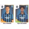 Sale Sticker of Hans Vanaken - Tajon Buchanan Club Brugge Panini Fifa 365 Stickers 2023