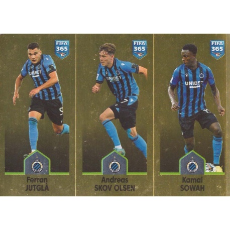 Ferran Jutglà - Andreas Skov Olsen - Kamal Sowah Club Brugge 33