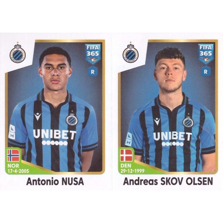 Antonio Nusa - Andreas Skov Olsen Club Brugge 34