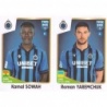 Buy Sticker Kamal Sowah - Roman Yaremchuk Club Brugge Panini Fifa 365 Stickers 2023