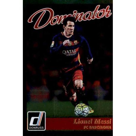 Lionel Messi Dominator 13 Donruss Soccer 2016-17