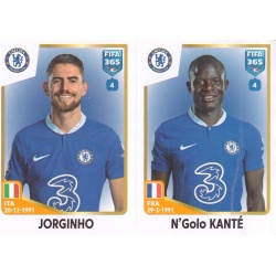 Jorginho - N’Golo Kanté Chelsea 62