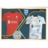 Venta Cromo de Jersey Liverpool Panini Fifa 365 The Golden World Of Football 2023