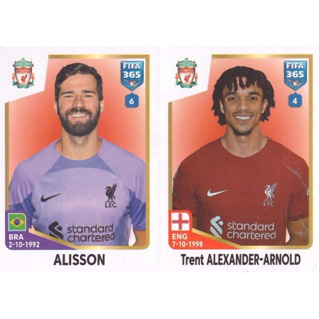 Alisson - Trent Alexander-Arnold Liverpool 70
