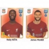 Venta Cromo de Naby Keïta - James Milner Liverpool Panini Fifa 365 The Golden World Of Football