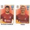 Sale Sticker Alex Oxlade-Chamberlain - Thiago Liverpool Panini Fifa 365 The Golden World Of Football 2023