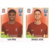 Buy Soccer Stickers Luis Díaz - Diogo Jota Liverpool Panini Fifa 365 Stickers 2023