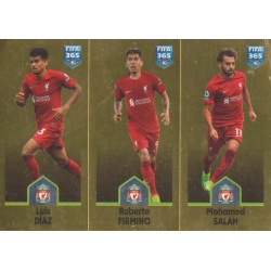 Luis Díaz - Roberto Firmino - Mohamed Salah Liverpool 81