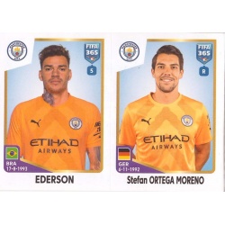 Ederson - Stefan Ortega Moreno Manchester City 86
