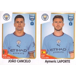 João Cancelo - Aymeric Laporte Manchester City 89
