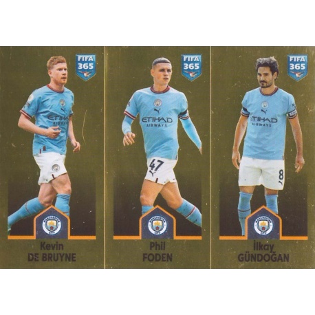 Kevin De Bruyne - Phil Foden - ilkay Gündoğan Manchester City 91