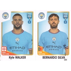 Kyle Walker - Bernardo Silva Manchester City 93