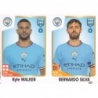 Venta Cromo de Kyle Walker - Bernardo Silva Manchester City Panini Fifa 365 Stickers 2023