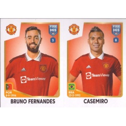 Bruno Fernandes - Casemiro Manchester United 109
