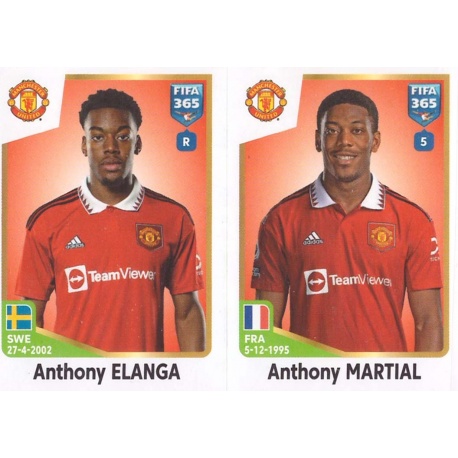 Anthony Elanga - Anthony Martial Manchester United 114
